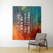 Hebrew Modeh Ani jüdisches Gebet für Kinder Wandteppich (Beispiel)