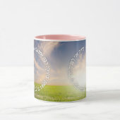 Hebrew Modeh Ani - jüdisches Morgengebet Tasse (Zentrum)