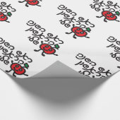 Hebrew MY FIRST ROSH HASHANAH Design mit niedliche Geschenkpapier (Ecke)