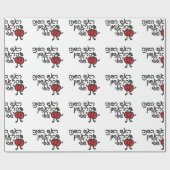 Hebrew MY FIRST ROSH HASHANAH Design mit niedliche Geschenkpapier (Flach)