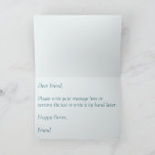 Hebrew Purim Sameach Mask Gragger Card Karte (Innenseite)