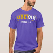 Hebrew Roots Movement Yahweh Yahshua Yeshua T-Shirt (Vorderseite)