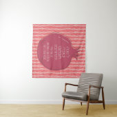 Hebrew Rosh Hashana Grüße mit Granatapfel Wandteppich (Beispiel (Horizontal))