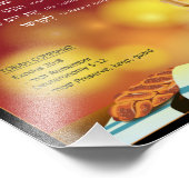 Hebrew Shabbat Blessing Fotodruck (Ecke)