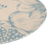 Hebrew Shana Tova Rosh Hashana Jüdisches Neujahr Schneidebrett (Ecke)