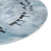 Hebrew Shema Israel Judengebet Torah/Bibel Schneidebrett (Ecke)