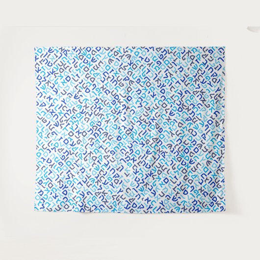 Hebrew Wandteppich (Vorderseite (Horizontal))