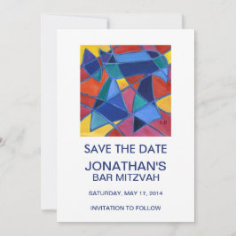 Hebrew Word Chai - Leben Save The Date