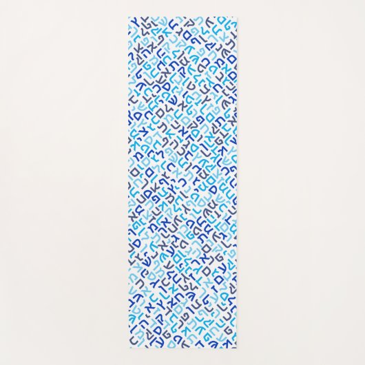 Hebrew Yogamatte (Vorderseite)
