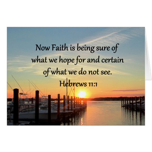 HEBREWS 11:11 SONNENDESIGN (Vorderseite (Horizontal))