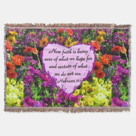 HEBREWS 11:1 FLORALISCHE DESIGN DECKE