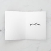 Hebrews 11:1 Greeting Card Karte (Innenseite)