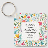 Hebrews 11:1 Keychain Schlüsselanhänger (Vorderseite)