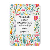 Hebrews 11:1 Magnet (Vertikal)
