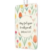 Hebrews 13:25 Air Freshener Autolufterfrischer (Links)