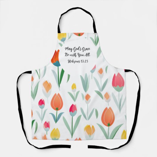 Hebrews 13:25 Apron Schürze (Vorderseite)