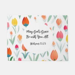 Hebrews 13:25 Doormat Fußmatte