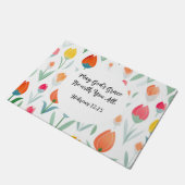 Hebrews 13:25 Doormat Fußmatte (Schrägansicht)