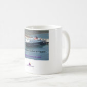Hebrides Fähre an Uig Pier Kaffeetasse (VorderseiteRechts)