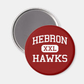 Hebron - Hawks - High School - Hebron Indiana Magnet (Vorderseite/Rückseite)