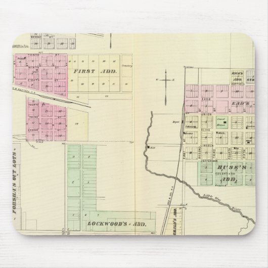 Hebron, Nebraska Mousepad (Vorne)