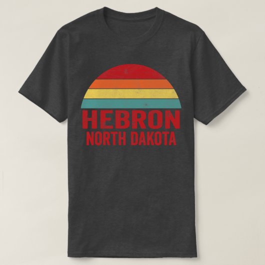 Hebron North Dakota T-Shirt (Design vorne)