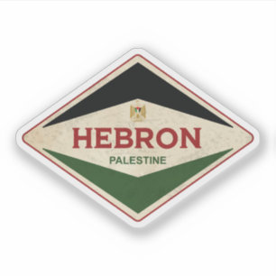 Hebron Palestine Vintag Aufkleber