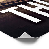 Hebungstherapie - Trainingsym Poster (Ecke)