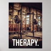Hebungstherapie - Trainingsym Poster (Vorne)