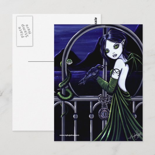 "Hecate" Dark Underworld Postcard Postkarte (Vorne/Hinten)
