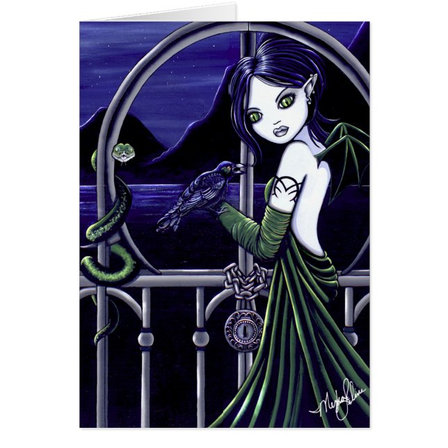 Hecate Goddes Unterwelt-Fee-Karte (Vorne)