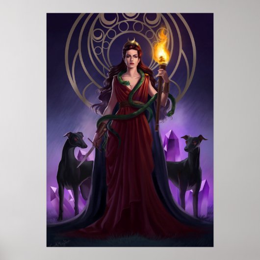 Hecate Goddess Poster (Vorne)