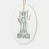 Hecate Keramikornament (Links)