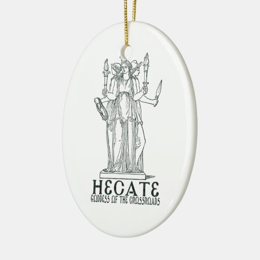 Hecate Keramikornament (Links)