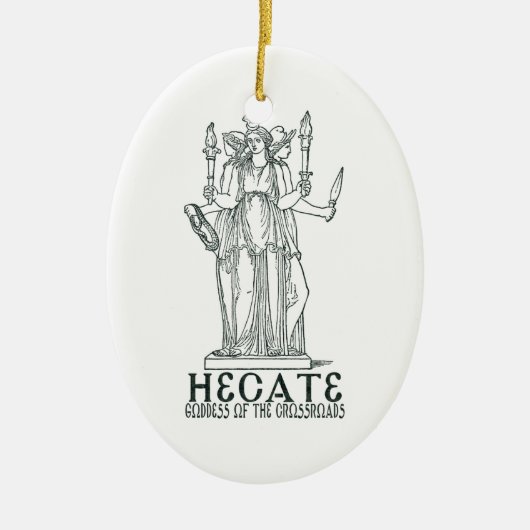 Hecate Keramikornament (Vorne)