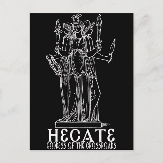 Hecate Postkarte (Vorderseite)