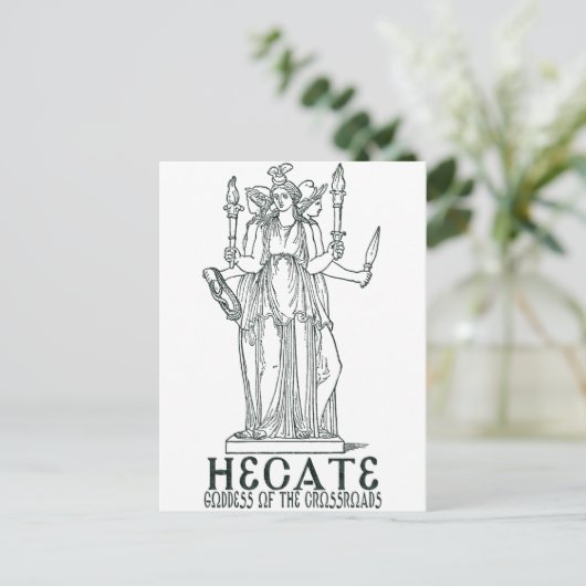 Hecate Postkarte (Stehend Vorderseite)