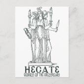 Hecate Postkarte (Vorderseite)