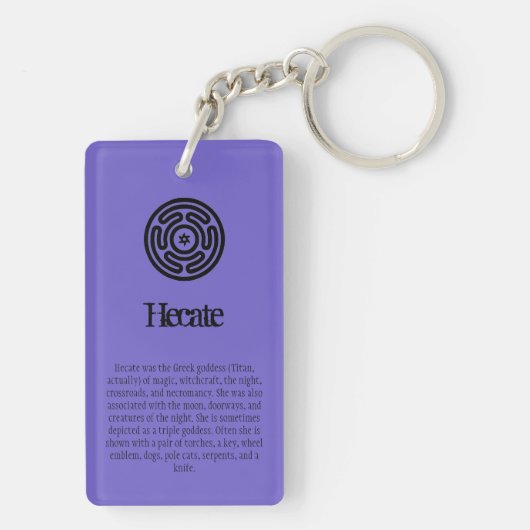 Hecate Schlüsselanhänger (Rückseite)