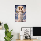 Hecate Triple Goddess Celestial Moon Art – myth Poster (Heimbüro)