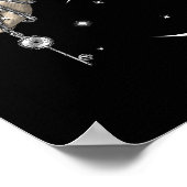 Hecate Tripple Moon Goddess Poster (Ecke)