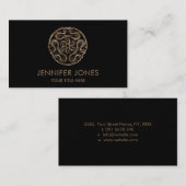 Hecate Wheel Ornament Visitenkarte (Vorne/Hinten)