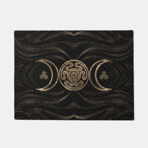 Hecate Wheel Triple Moon Fußmatte