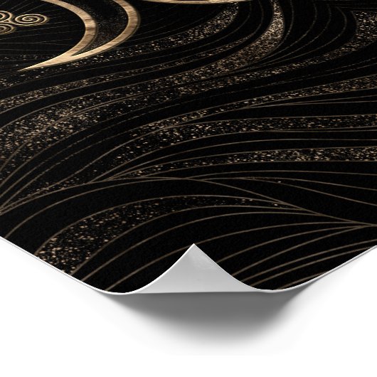 Hecate Wheel Triple Moon Poster (Ecke)