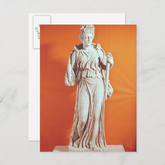 Hecatstatue Postkarte (Vorne/Hinten)