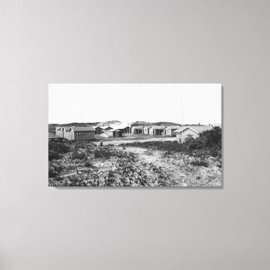 Heceta Beach Scene in Oregon Fotograf Leinwanddruck (Vorderseite)