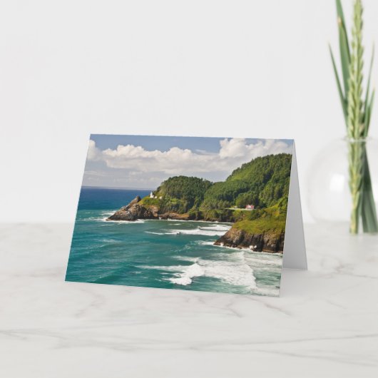 Heceta Hauptleuchtturm Karte (Vorderseite)