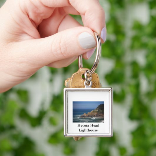 Heceta Hauptleuchtturm Schlüsselanhänger (Hand)