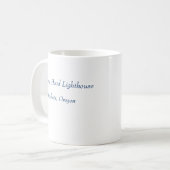 Heceta Hauptleuchtturm-Tasse Kaffeetasse (Vorderseite Links)