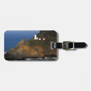 Heceta Head Leuchtturm, Cape Creek, Oregon, USA Gepäckanhänger